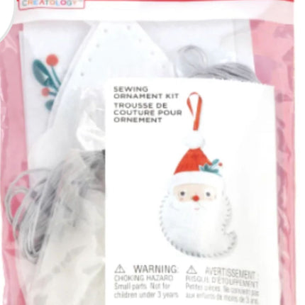 Creatology sewing santa ornament kit