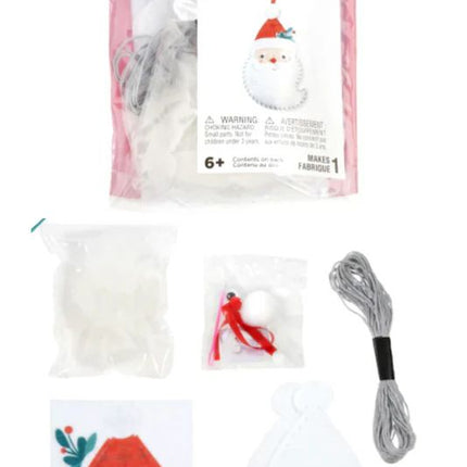 Creatology sewing santa ornament kit