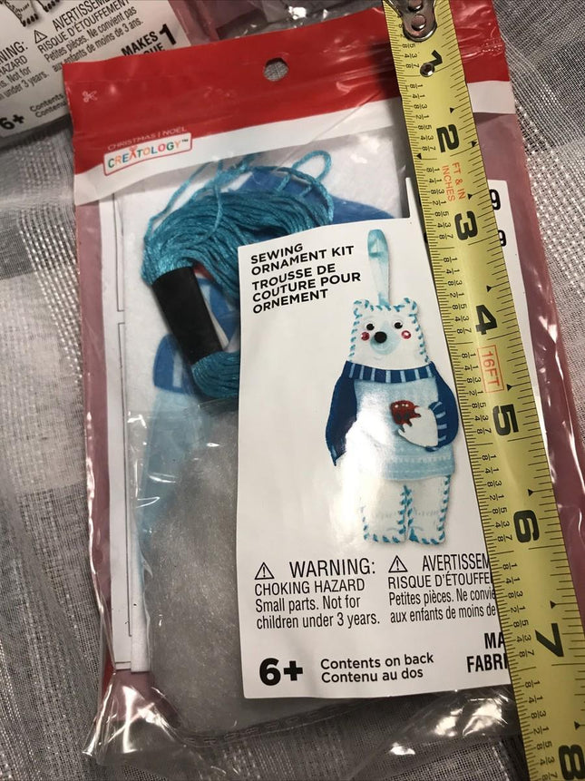 Creatology  snow bear Sewing Ornament kit