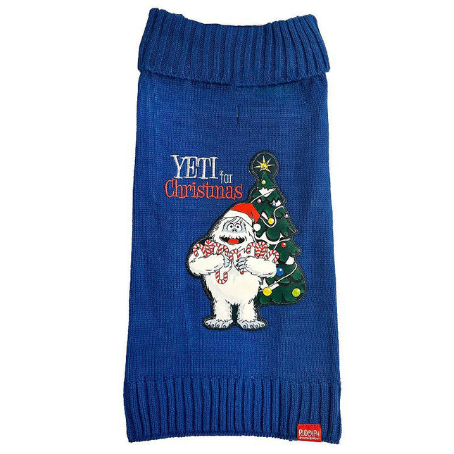 Rudolph Yeti Pet Sweater