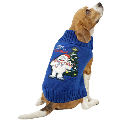 Rudolph Yeti Pet Sweater