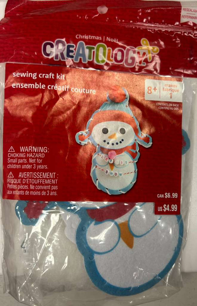 Creatology Snowman Sewing Craft Kit