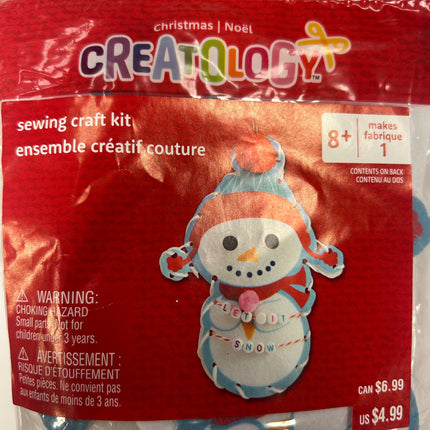 Creatology Snowman Sewing Craft Kit