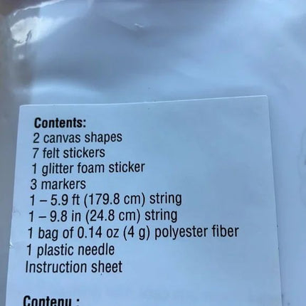 Creatology Sewing ornament kit