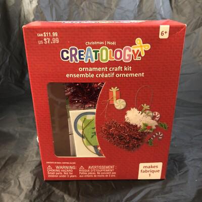 Creatology Christmas Ornament craft kit stocking Ornament