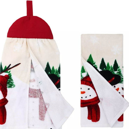 Christmas Kitchen Towels 2-Pack – Hanging Loop