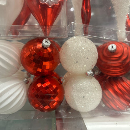 Ashland Shatterproof Christmas Ornaments 32pc