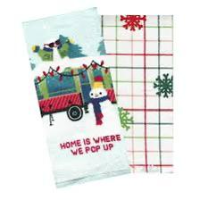 St.Nicholas Square Tahoe Tidings Kitchen Towels Set of 2