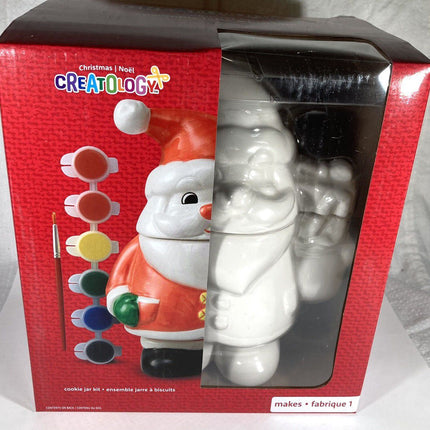 Creatology Santa Paintable Cookie Jar – Ceramic Kit