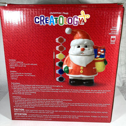 Creatology Santa Paintable Cookie Jar – Ceramic Kit