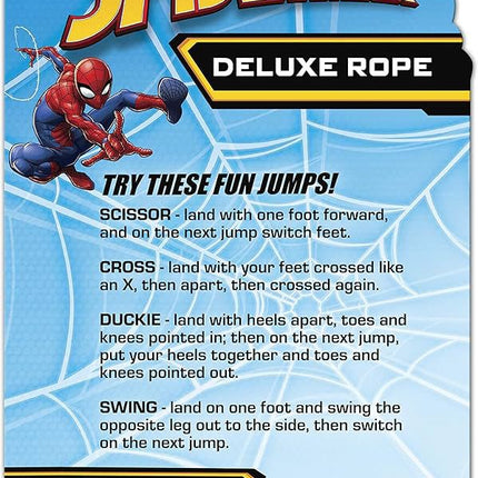 SPIDER-MAN DELUXE ROPE FOR JUMP ROPE GAMES