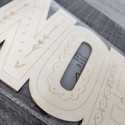 Make Market DIY Wood Sentiment Craft 10x5.25in