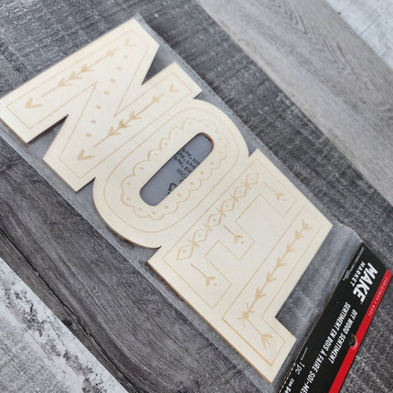 Make Market DIY Wood Sentiment Craft 10x5.25in
