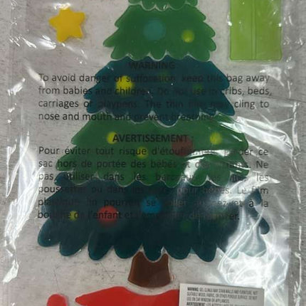 Creatology Christmas Window Gel Clings - Home Decor