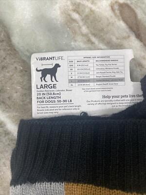 Vibrant Life Warm Knit Dog Sweater Silly Deer Medium