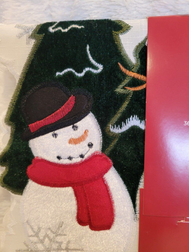 Snowman Table Runner 36x13 – Kringle’s Cottage