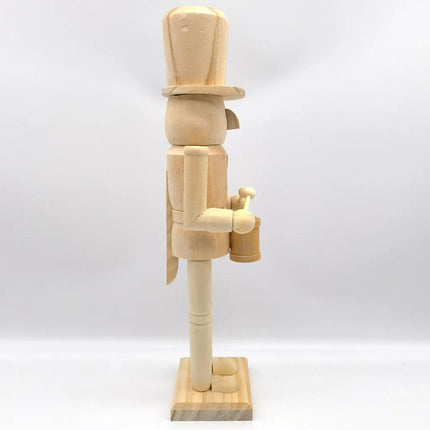 14" DIY Pinewood Drummer Nutcracker Kit
