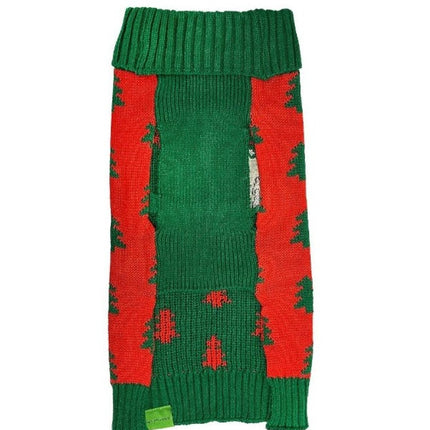Peanuts Pet Red& green Sweater