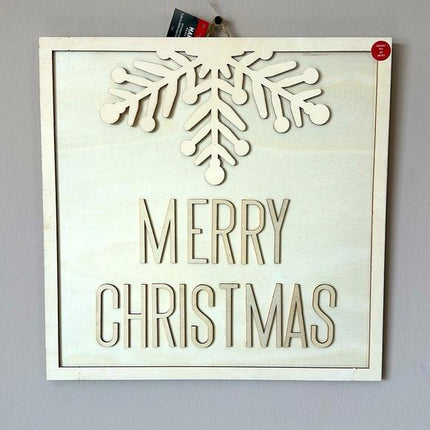 Make Market DIY Christmas Wall Decor 15x15in
