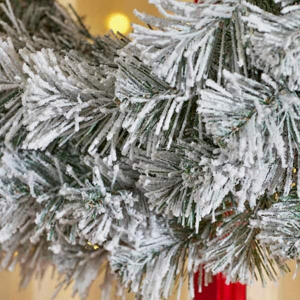Deluxe Snowy Balsam Garland 6ft - Ashland Design