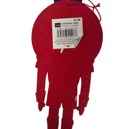 Studio Decor Kids' Felt Photo Ornament 8in – Christmas