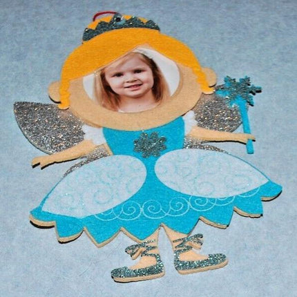 Studio Decor Kids' Felt Photo Ornament 8in – Christmas