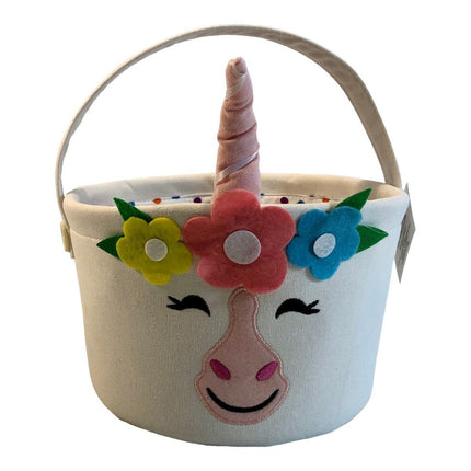 Unicorn Easter Basket - Felt & Cloth by Ashland