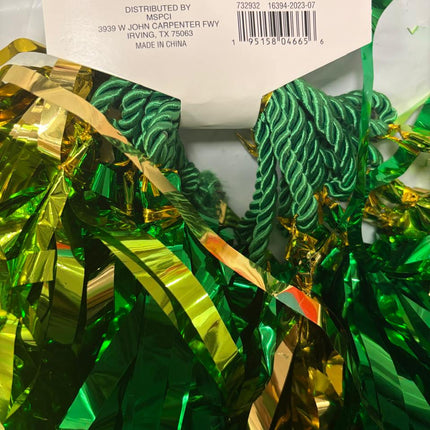SAINT PATRTICK'S DAY TINSEL GARLAND 6ft
