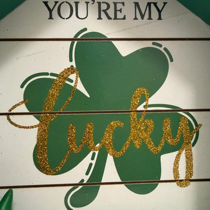 Saint Patrick's Day Tabletop Decor 8x7"