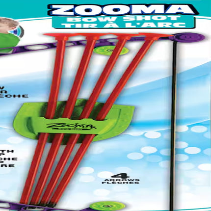 ZOOMA BOW SHOT 4 Sticky Arrows and Bow
