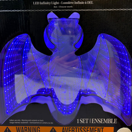 LED Infinity Bat Halloween Light
