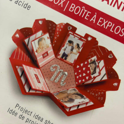 Recollections Valentine Memory Explosion Box – White