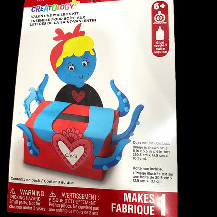 Creatology Octopus Valentine Mailbox Craft Kit