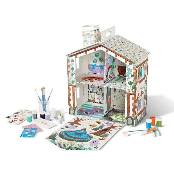 Creatology Color-Your-Own Haunted Mansion Craft Kit