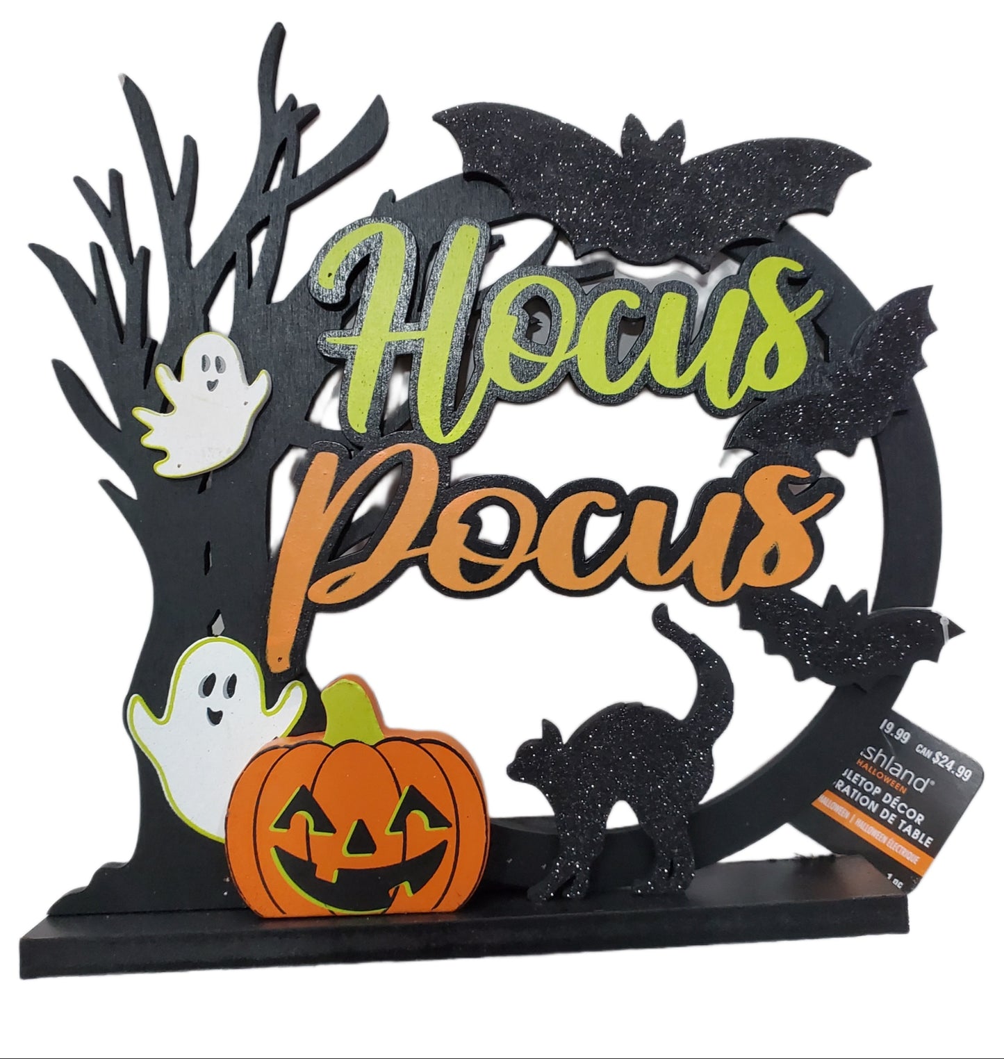 ASHLAND HALLOWEEN TABLETOP DECOR HOCUS POCUS 9 X 9 IN