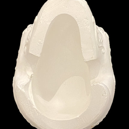 Large Make Market DIY Sugar Plaster Skull 6 X 6 X 8 in Halloween Craft