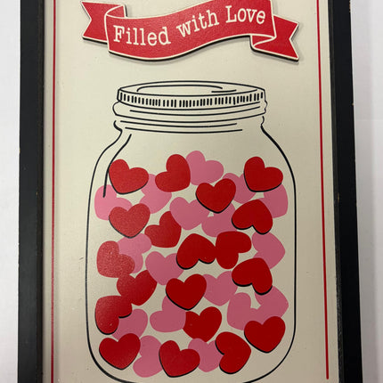 Filled With Love Valentine's Wall Decor by Ashland 15in*9in