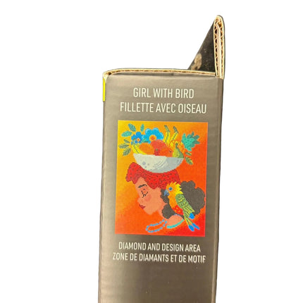 Colorful Parrot Diamond Art Kit with Frame – 11" x 14" DIY Craft