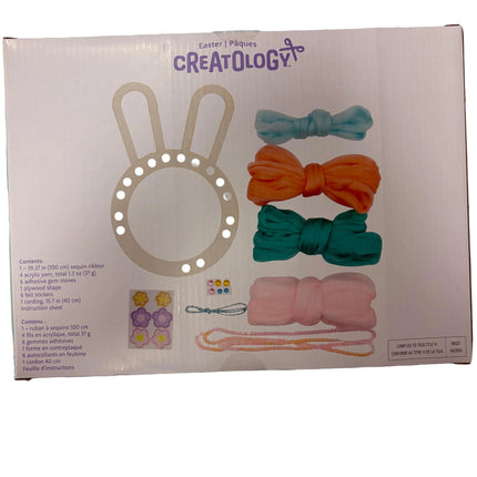 Creatology Bunny Weaving Wreath Craft Kit – Makes 1