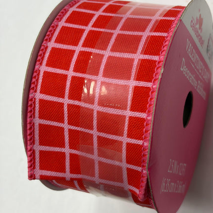 Valentine's Day Decorative Ribbon 2.5" x 12ft