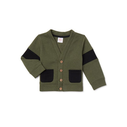 Wonder Nation Boy's 3Pc Cardigan Outfit - Space Travel
