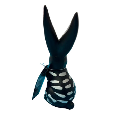 Day of the Dead Skeleton Bunny Figurine – Decorative Accent (7" x 2")