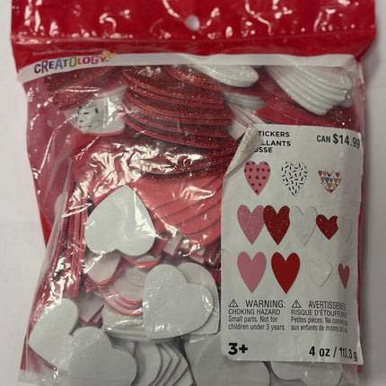 Creatology Valentine's Foam Stickers Autocollants
