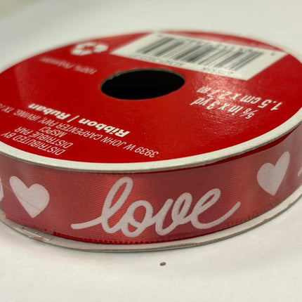 Valentine's Day Ribbon 5/8in x 3yd - Celebrate It