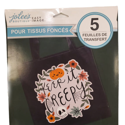 JOLEE'S BOUTIQUE, KEEP IT CREEPY, EASY IMAGE TRANSFER SHEETS