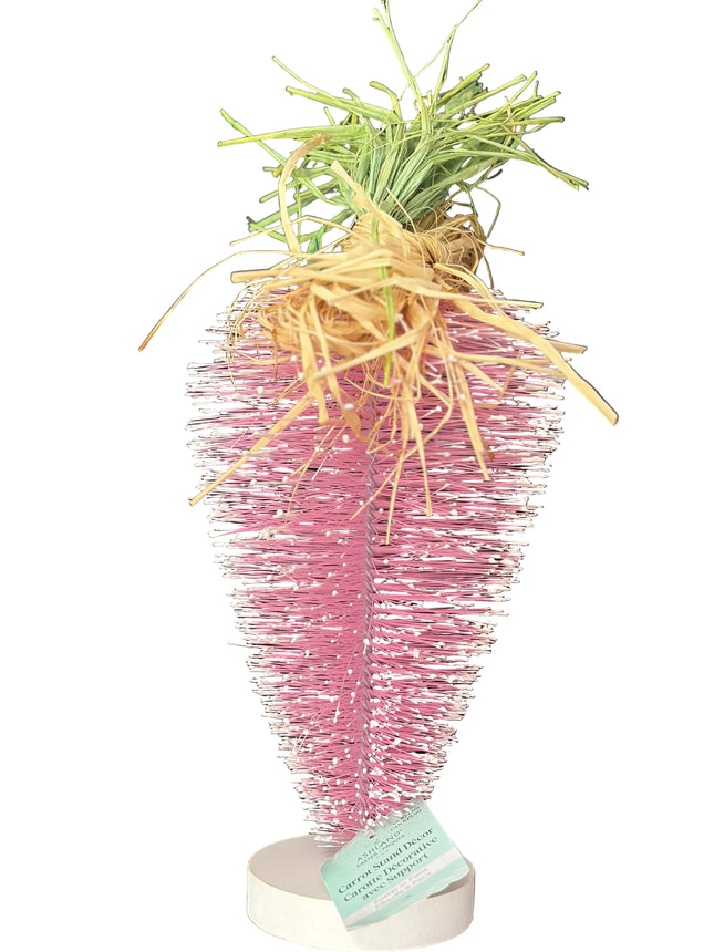 Ashland Pink Bristle Carrot Stand – 14 Inches