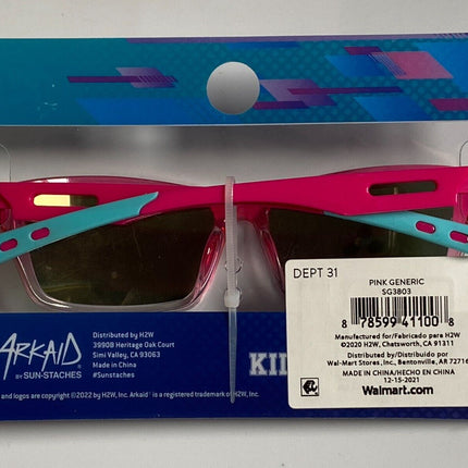 Kids Pink Mirrored Sunglasses – 100% UV New in USA