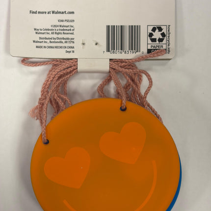 Valentine’s Day Smiley Face Garland-6ft