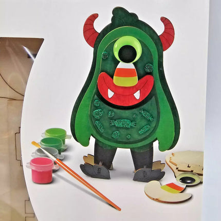 Creatology 3D Halloween Monster Glow Puzzle Kit