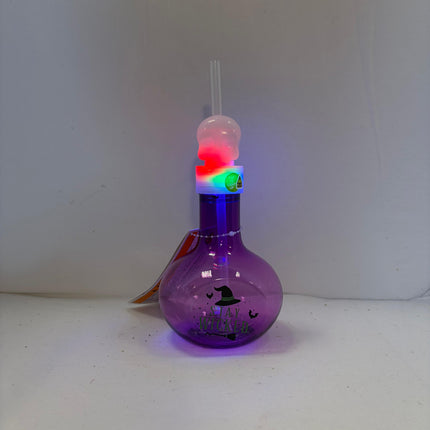 Light Up Halloween Potion Bottle Glow Cup
